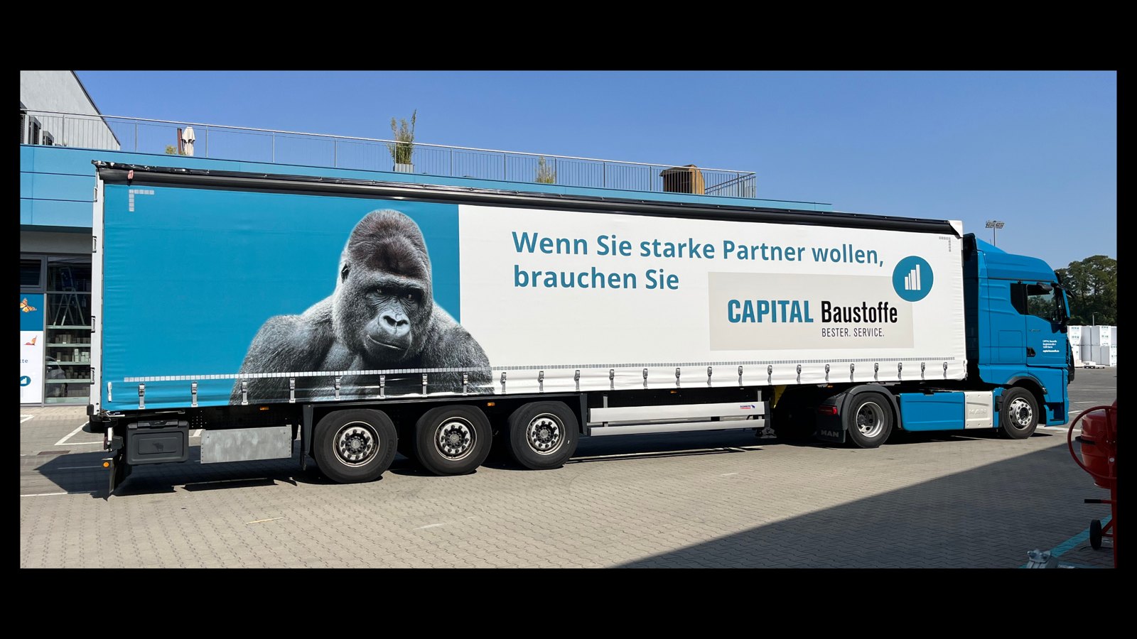 Capital Baustoffe Gorilla-Truck